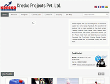 Tablet Screenshot of kreskochemicals.com